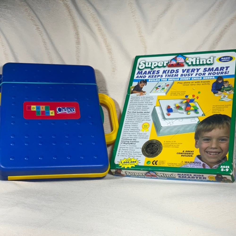Cadaco Spell Time & Super Mind Basic Edition